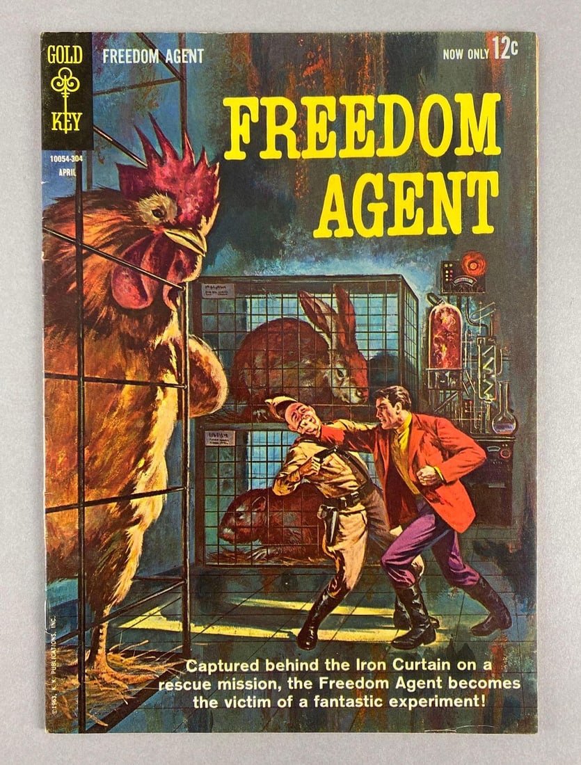 Gold Key Comics Freedom Agent No. 1 (1 of 8)