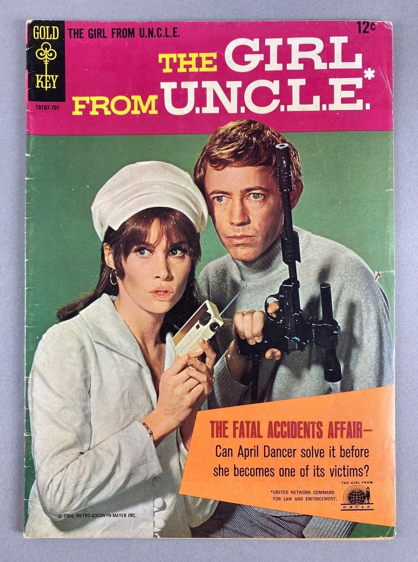 Gold Key Comics The Girl from U.N.C.L.E. No. 1 (1 of 9)