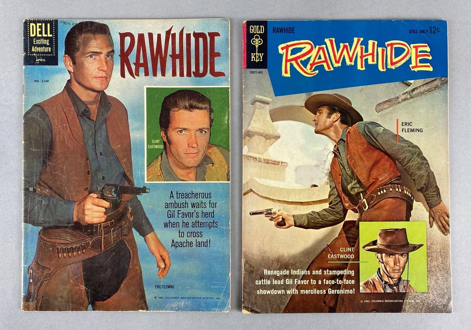 Group of 2 Dell and Gold Key Rawhide Comic Books (1 of 12)