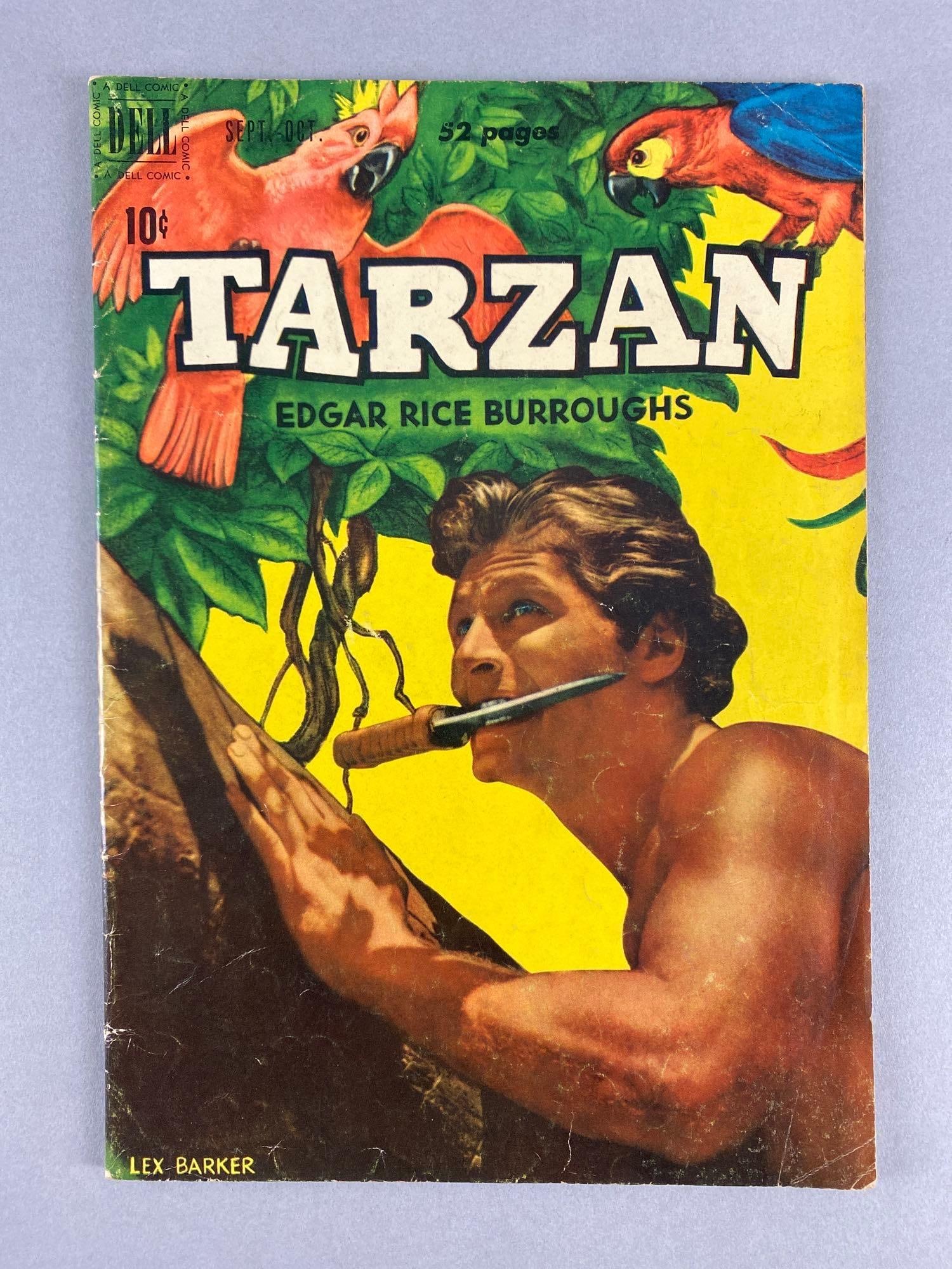 Dell Comics Edgar Rice Burroughs Tarzan No. 17 (1 of 8)