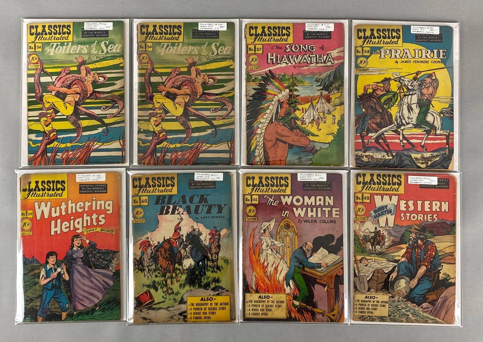 Classics Illustrated Comic Books Free Download Group Of 8 Classics Illustrated Comic Books Auction