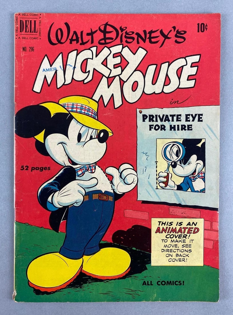 Dell Comics Walt Disney Mickey Mouse No. 296 (1 of 8)