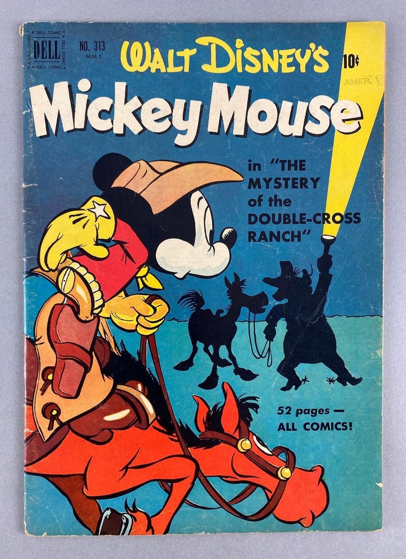 Dell Comics Walt Disneys Mickey Mouse No. 313 (1 of 8)