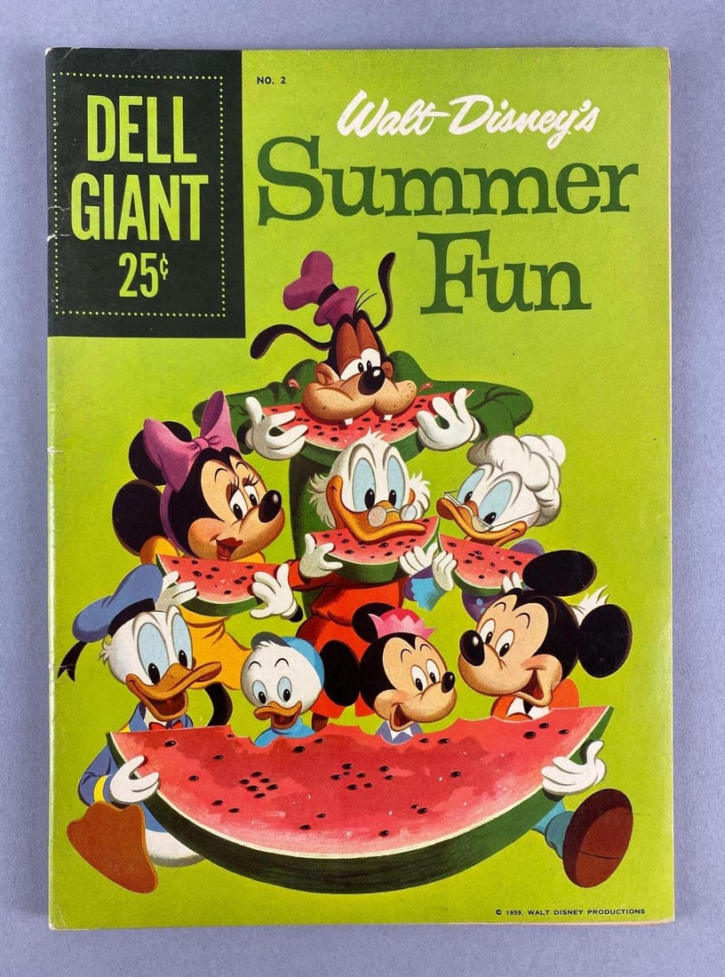 Dell Comics Giant Walt Disneys Summer Fun No. 2 (1 of 8)