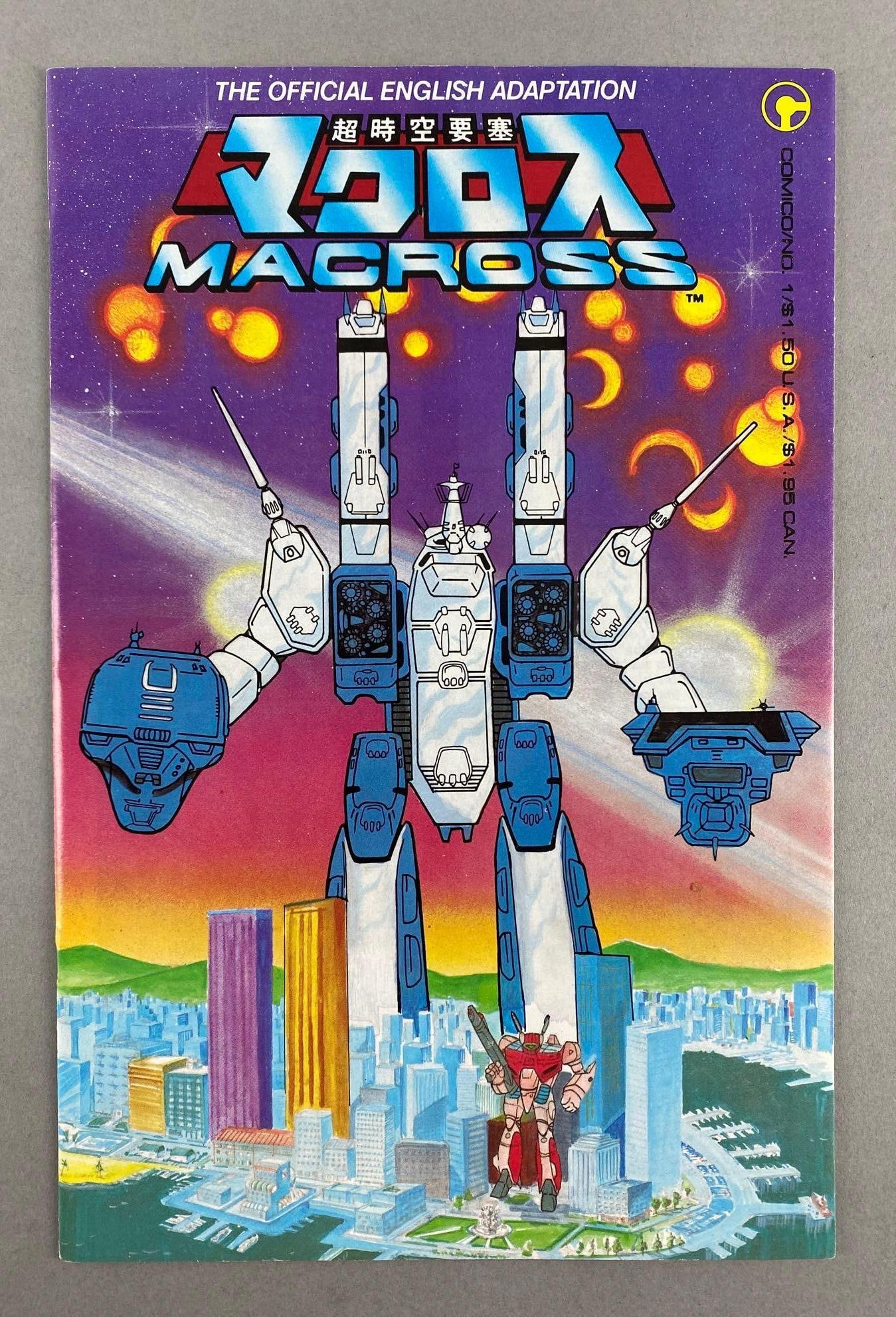 Comico Comics Macross No. 1 (1 of 8)