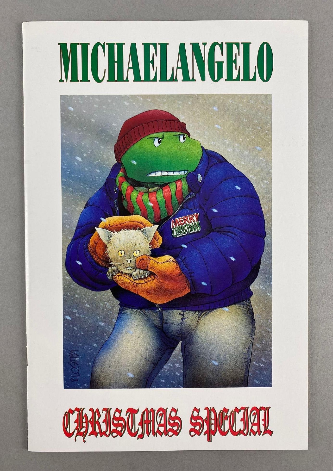Mirage Studios TMNT Michelangelo Christmas Special No. 1 (1 of 8)