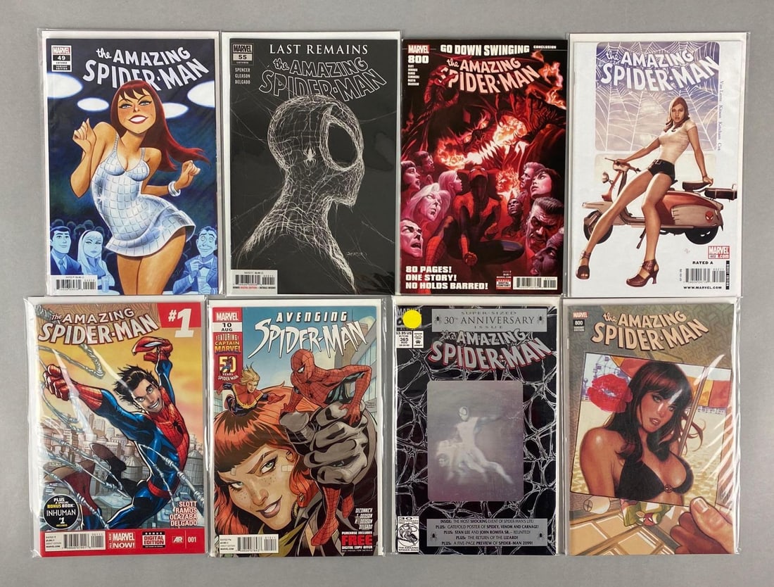 Group of 8 Marvel Spider-Man Comic Books (1 of 3)