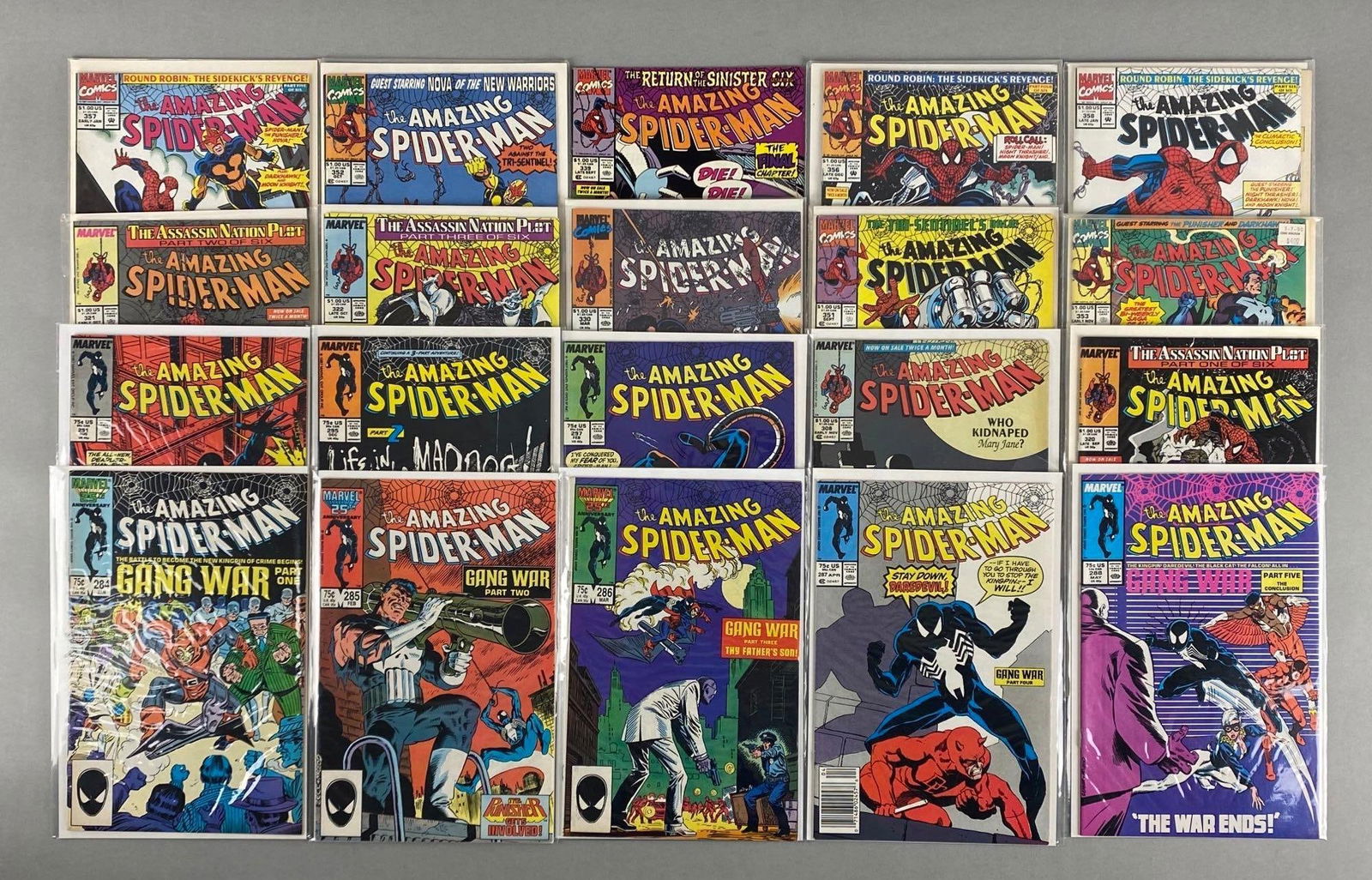 Group of 20 The Amazing Spider-Man Comic Books (1 of 5)