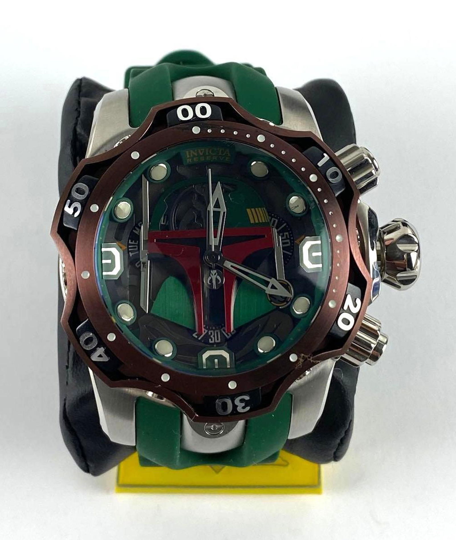 Invicta Star Wars Boba Fett Wristwatch: In working condition, with original box