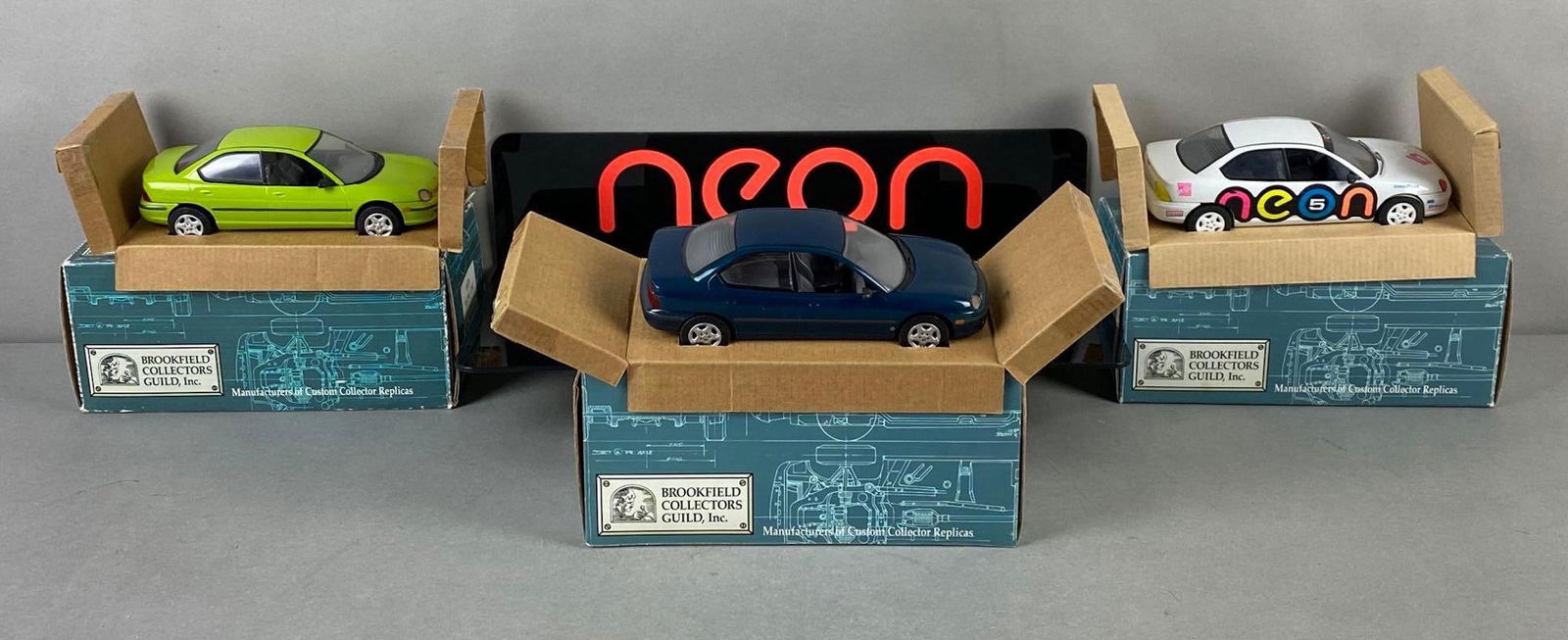 Group of 1994 Plymouth Neon Dealership Promotional Cars (1 of 6)