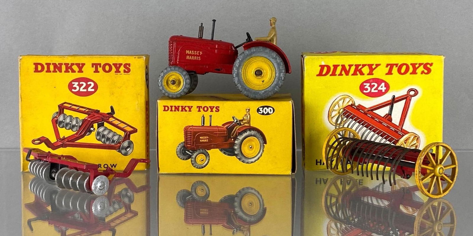 Group of 3 Dinky Toys Die-Cast Farming Vehicles (1 of 7)