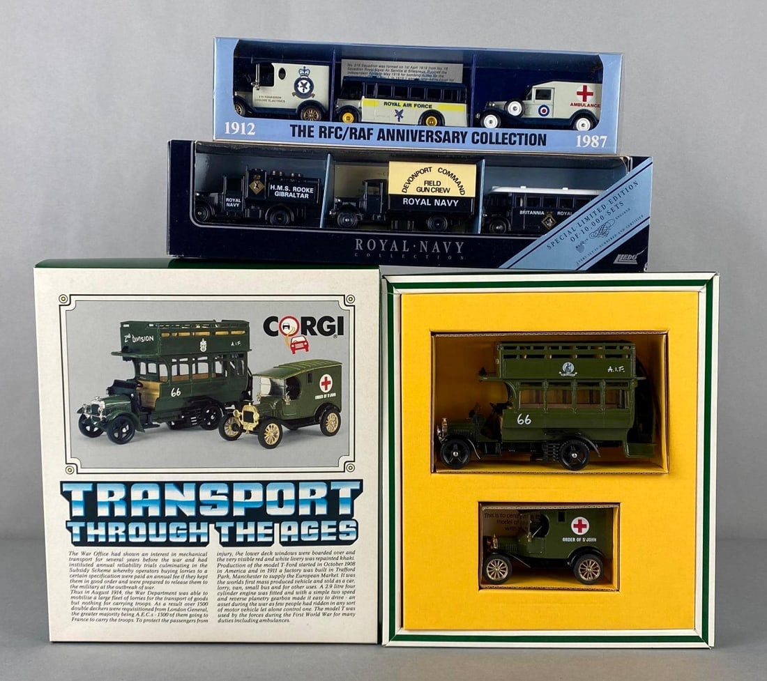 Group of 3 Die-Cast Vehicle Sets (1 of 4)