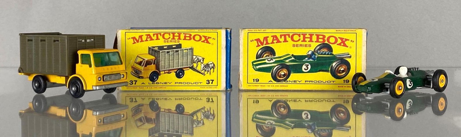 Group of 2 Matchbox No. 19 and No. 37 (1 of 9)