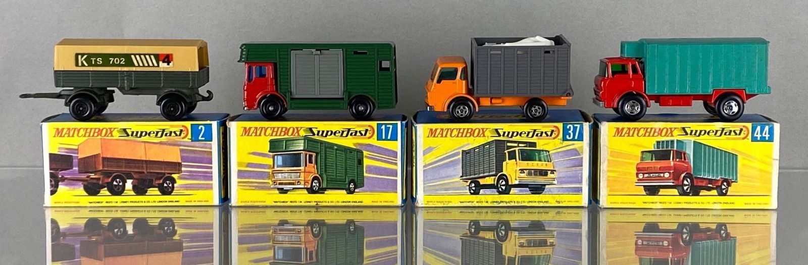 Group of 4 Matchbox Die-Cast Vehicles (1 of 7)