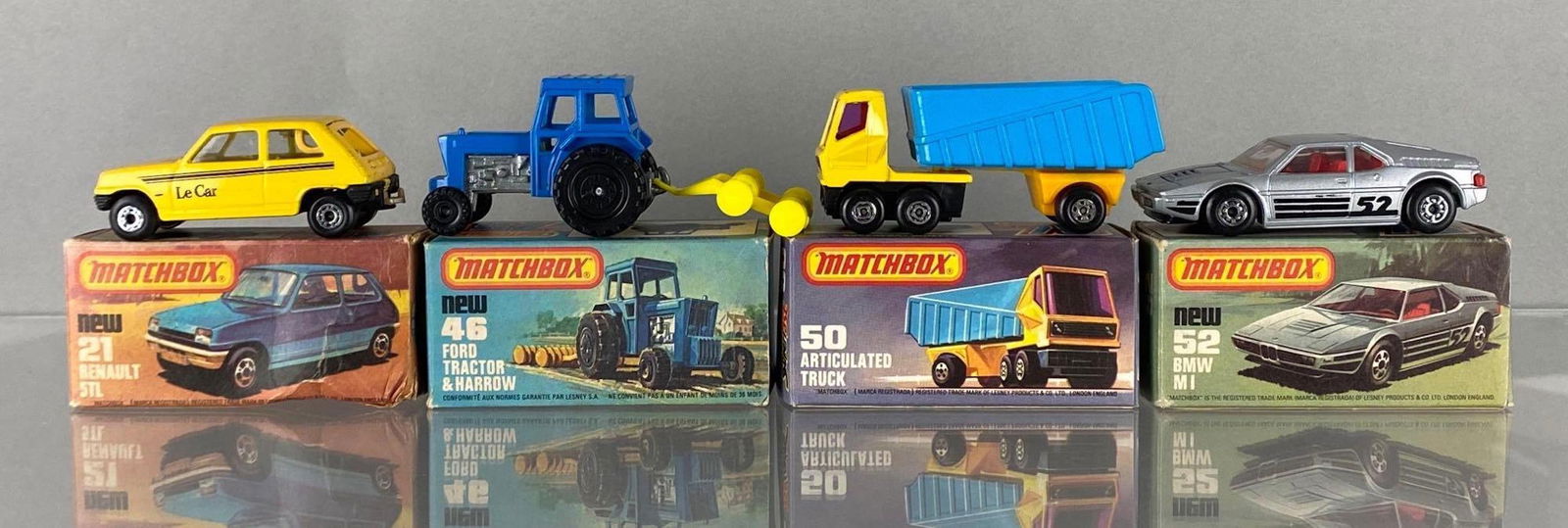 Group of 4 Matchbox Die-Cast Vehicles (1 of 7)