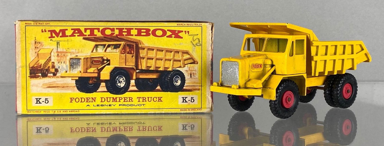 Matchbox King Size K-5 Foden Dumper Truck (1 of 9)