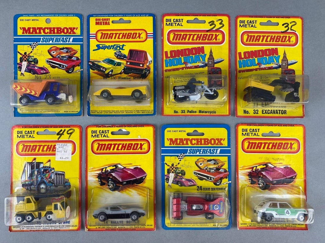 Group of 8 Matchbox Die-Cast Vehicles (1 of 5)