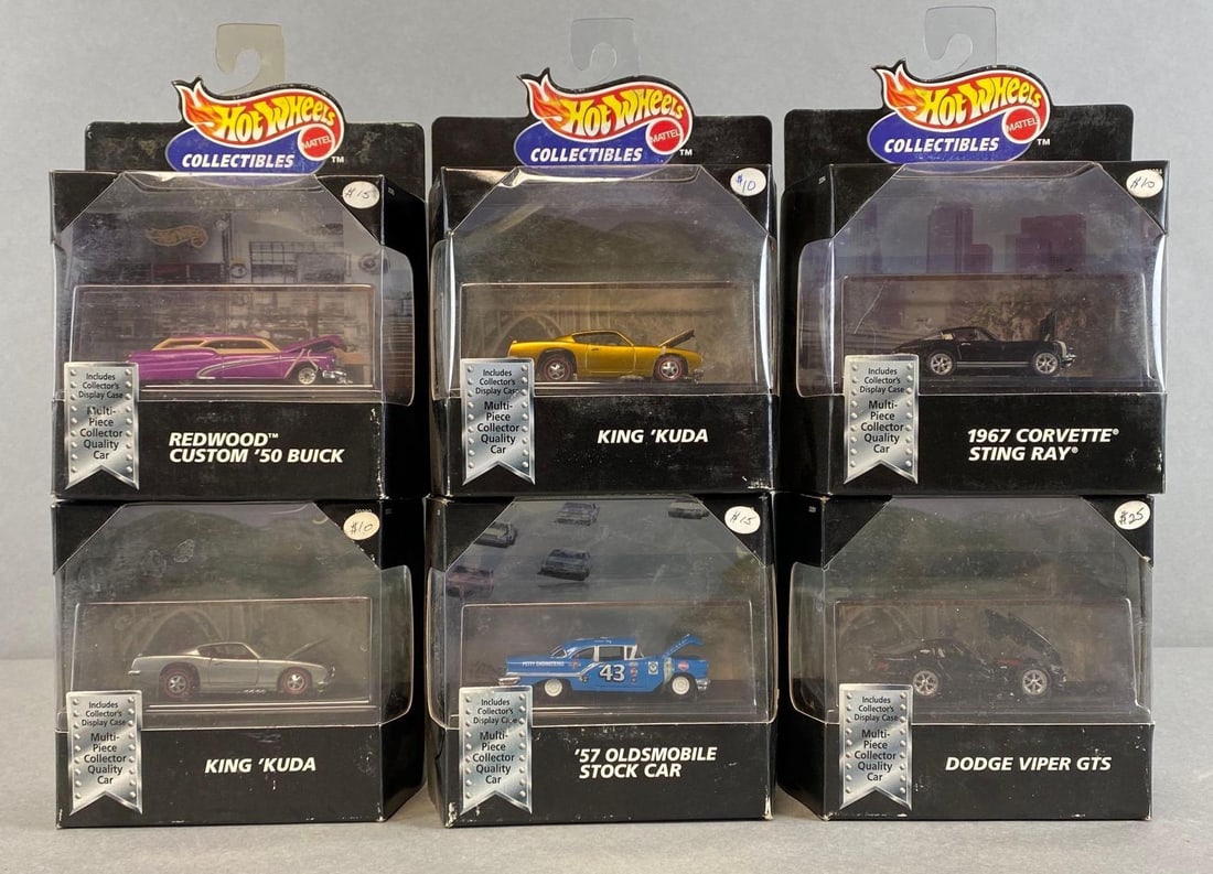 Group of 6 Hot Wheels Collectibles Die-Cast Vehicles (1 of 5)