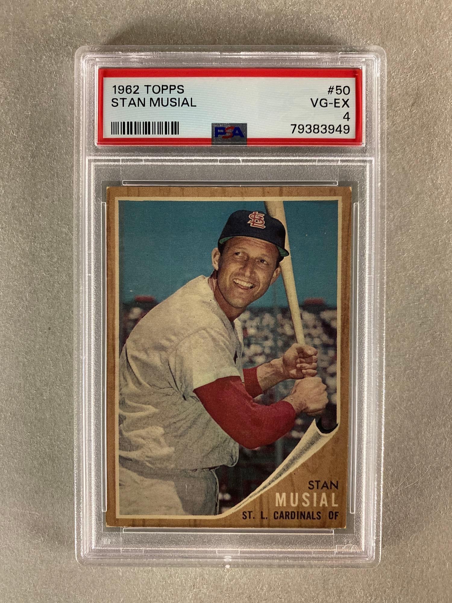 1962 Topps Stan Musial #50 PSA 4 (1 of 2)