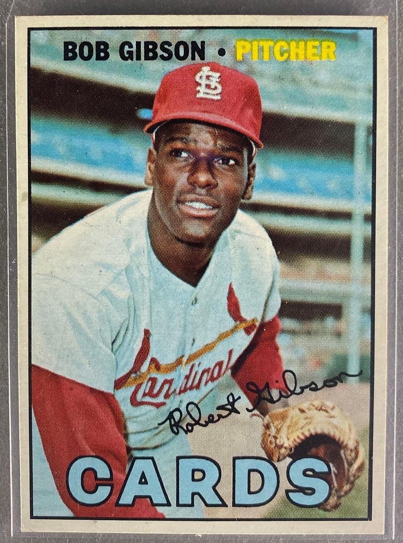 1967 Topps Bob Gibson #210 (1 of 2)