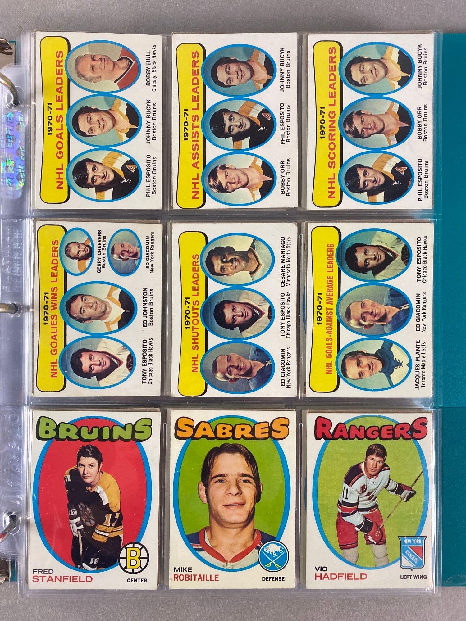 1971 Topps Hockey Near Complete Set 125/132 (1 of 7)