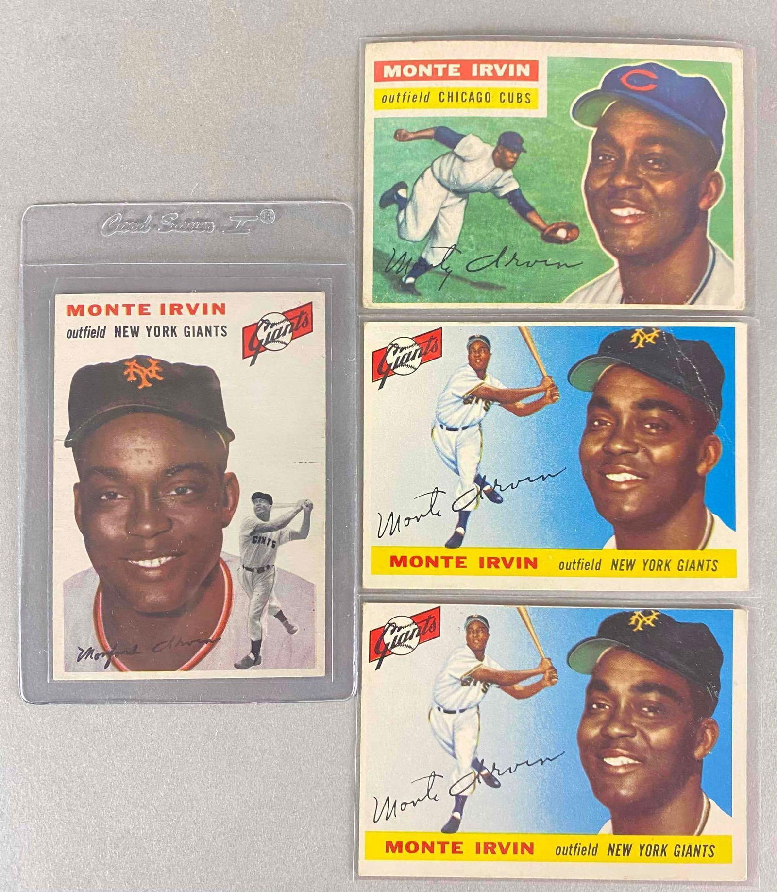 4 - 1954 - 56 Topps Monte Irvin Cards (1 of 2)