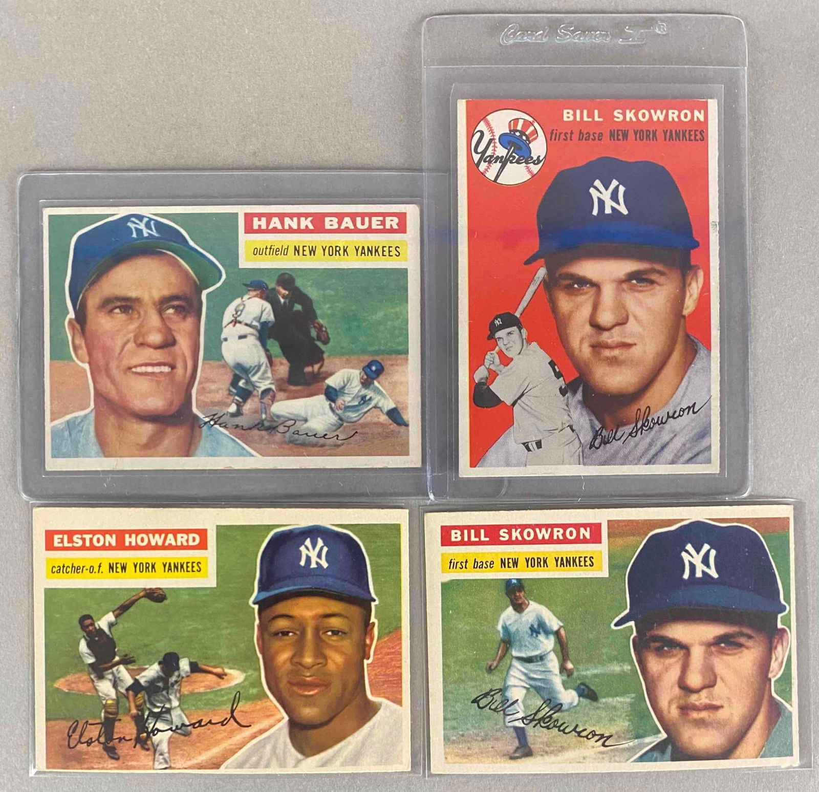 4 - 1954 - 56 Topps New York Yankees Star Cards (1 of 2)