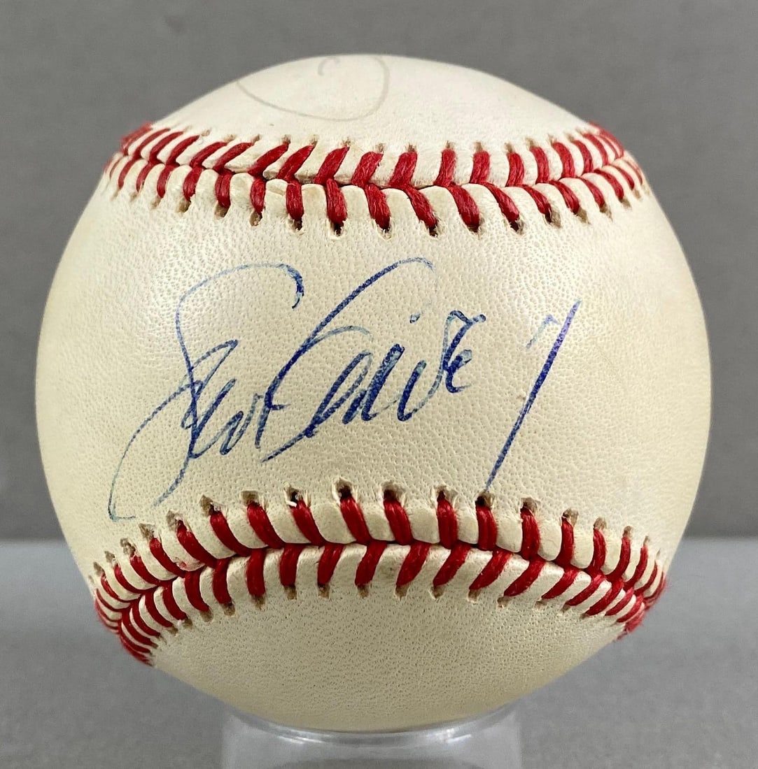 Steve Garvey and Pete Rose Signed Baseball (1 of 3)