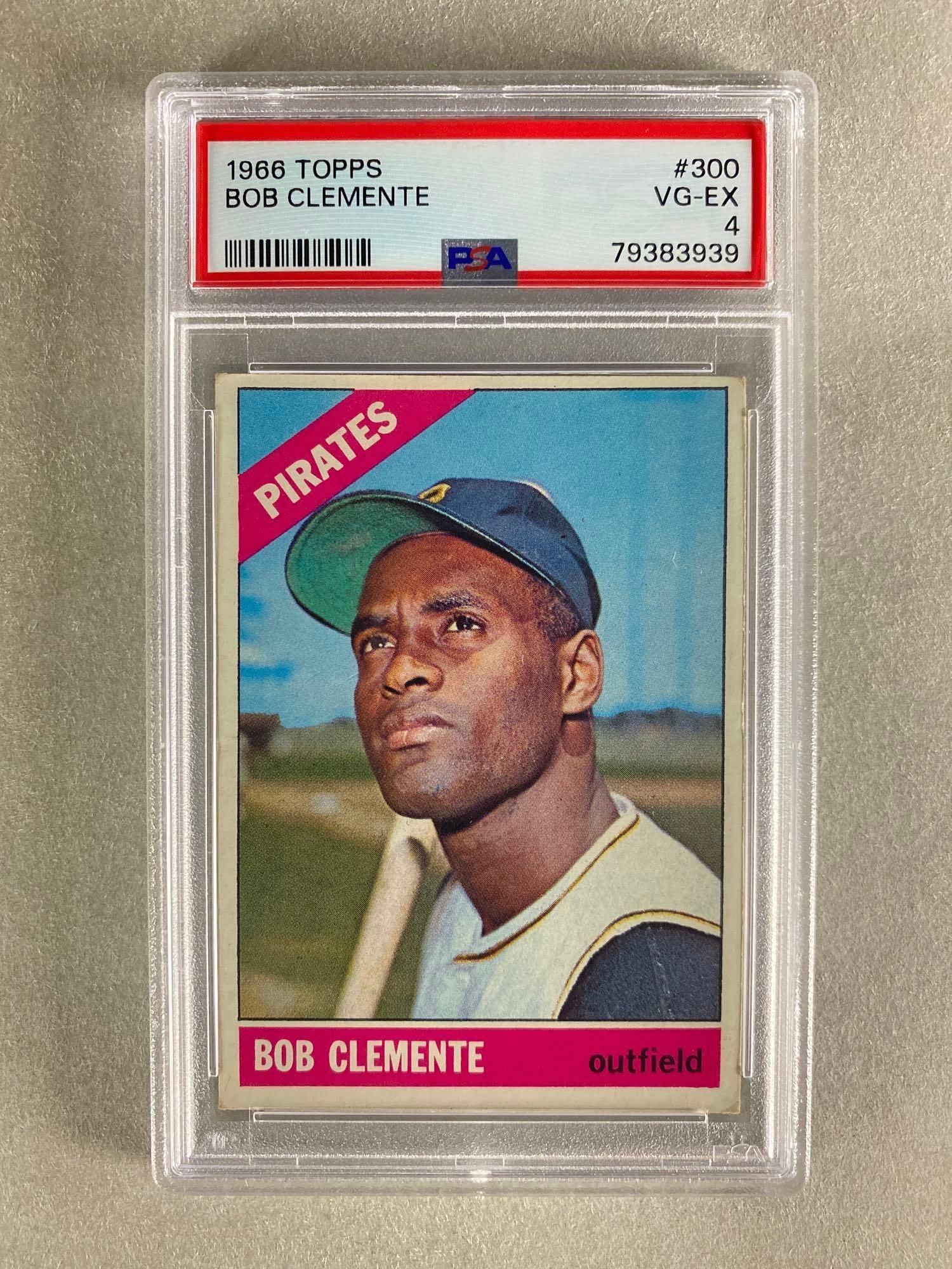 1966 Topps Bob Clemente #300 PSA 4 (1 of 2)