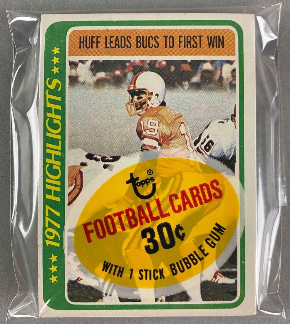 1978 Topps Football Unopened Cello Pack (1 of 2)