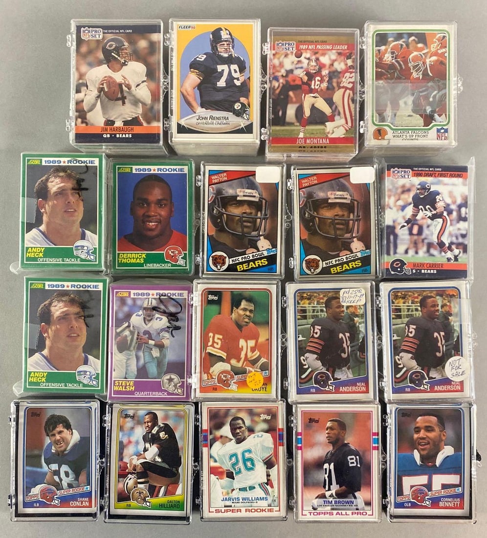2200+ 1980s - 90s Football Cards with HOFs, Stars, and Rookies (1 of 2)