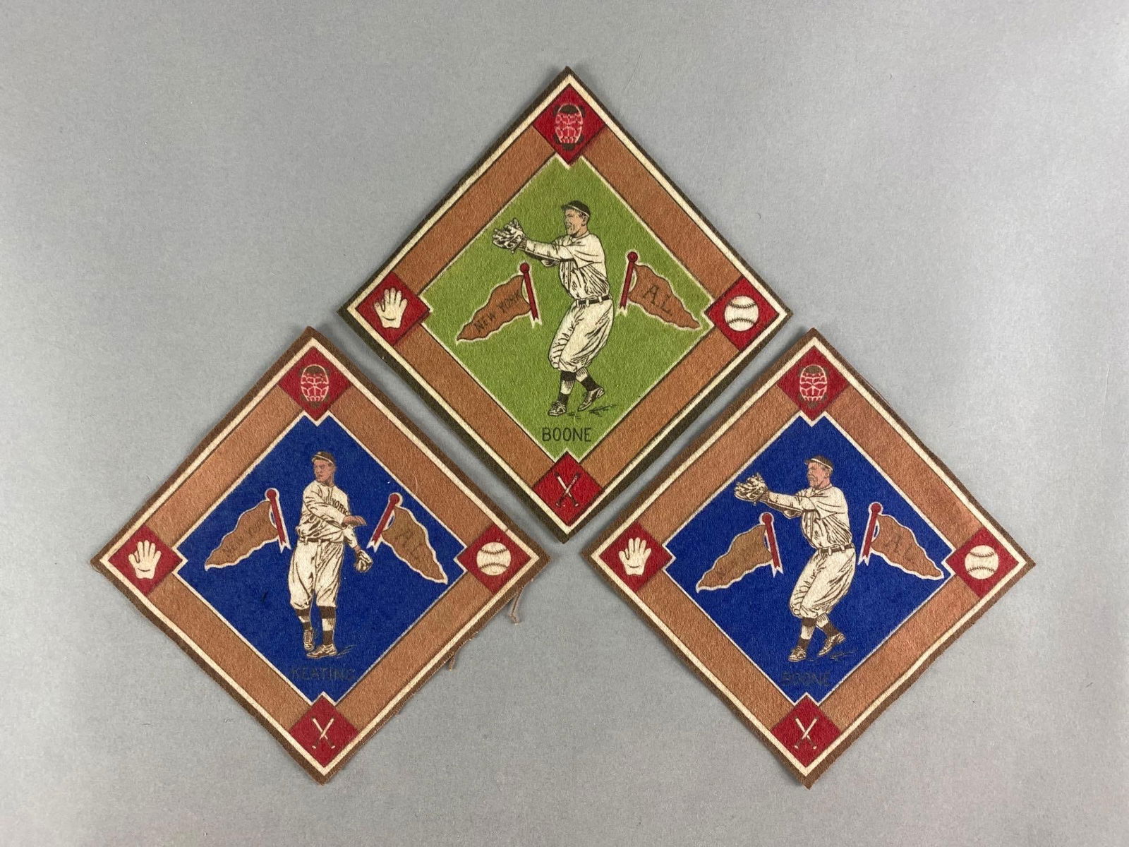 3 - 1914 B18 Blankets of New York Yankees (1 of 2)