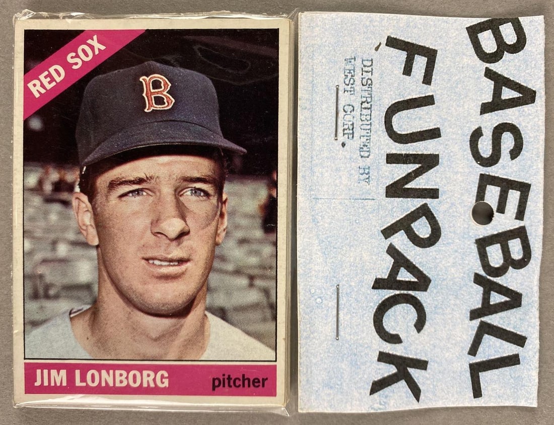1966 Topps Baseball West Corps. Cello Fun Pack (1 of 2)