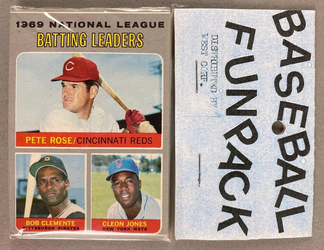 1970 Topps Baseball West Corps. Cello Fun Pack (1 of 2)