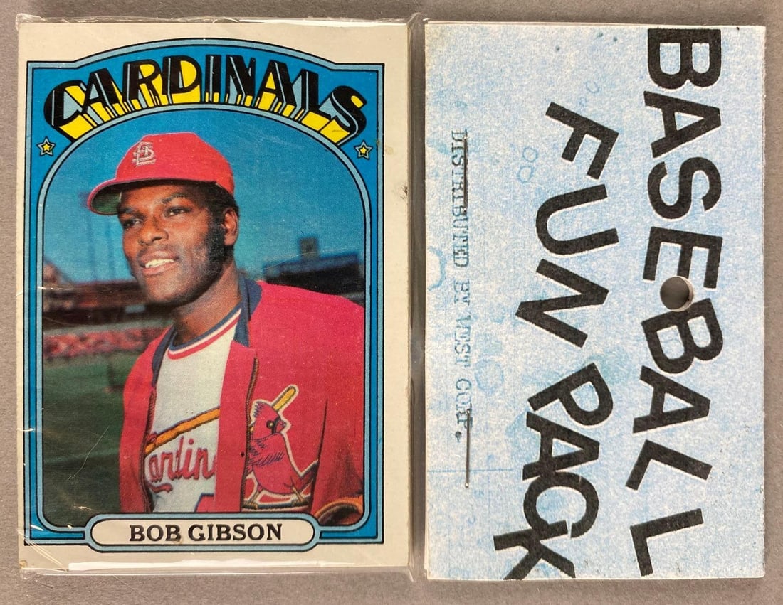 1972 Topps Baseball West Corps. Cello Fun Pack (1 of 2)