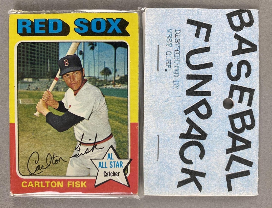 1975 Topps Baseball West Corps. Cello Fun Pack (1 of 2)