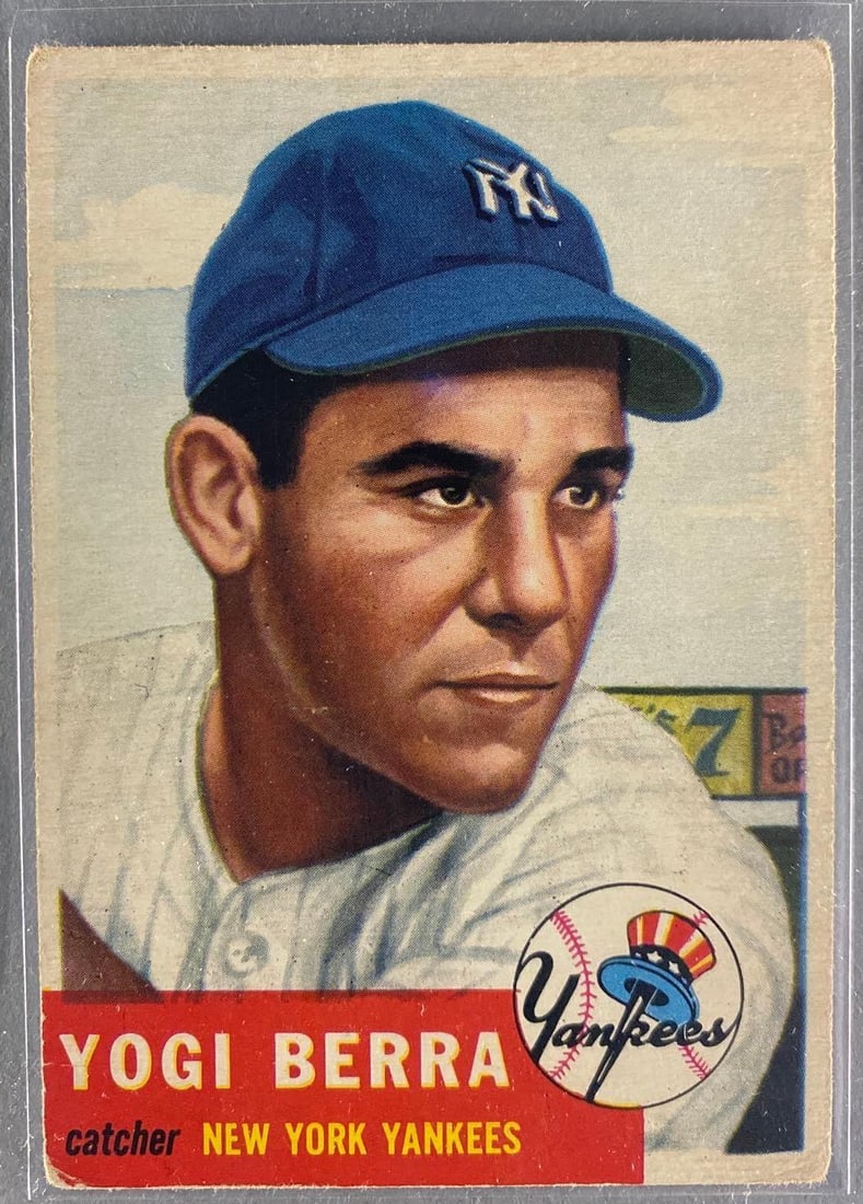 1953 Topps Yogi Berra #104: VG