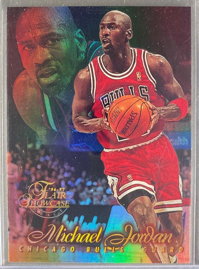 1996 Flair Showcase Row 1 Michael Jordan #23 (1 of 2)
