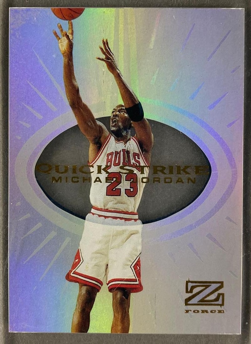 z-force quick strike Michael Jordan psa9（1997-98 Skybox Z