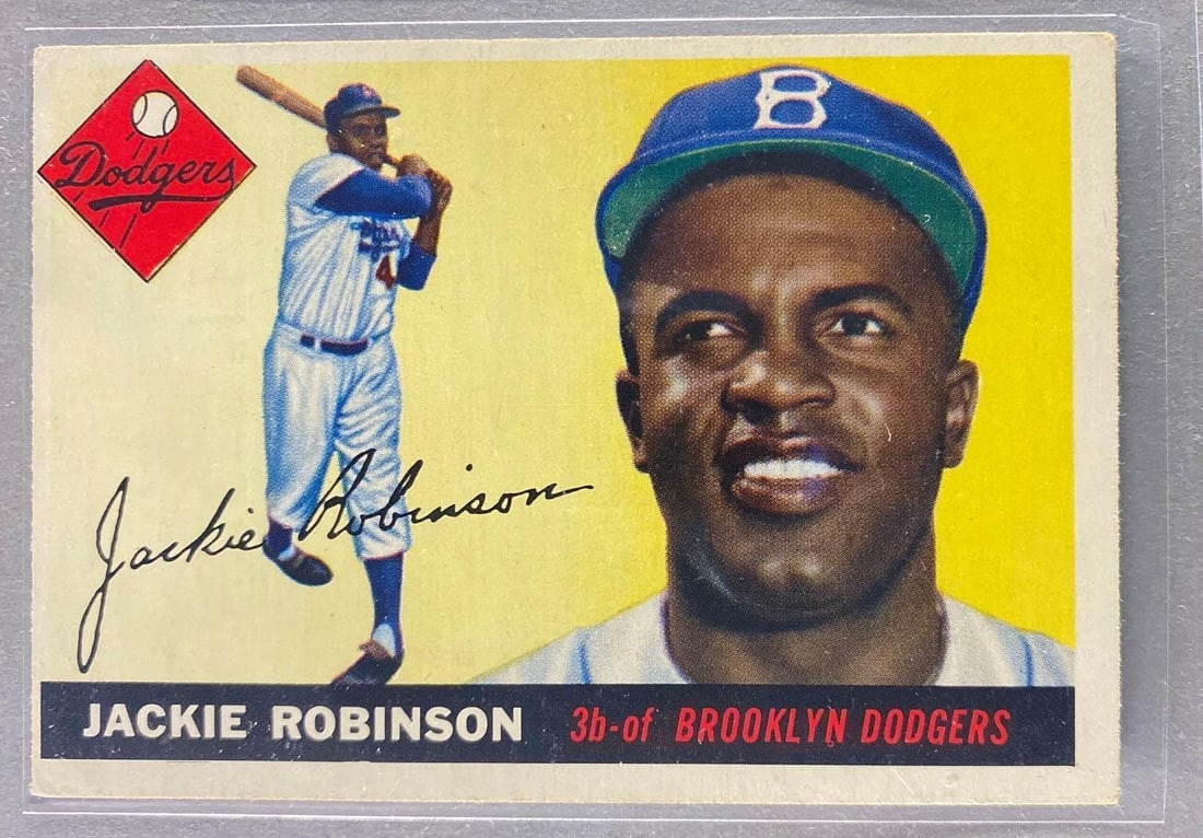 1955 Topps Jackie Robinson #50 (1 of 2)