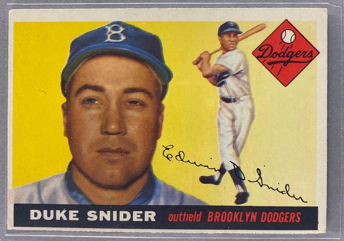 1955 Topps Duke Snider #210 (1 of 2)