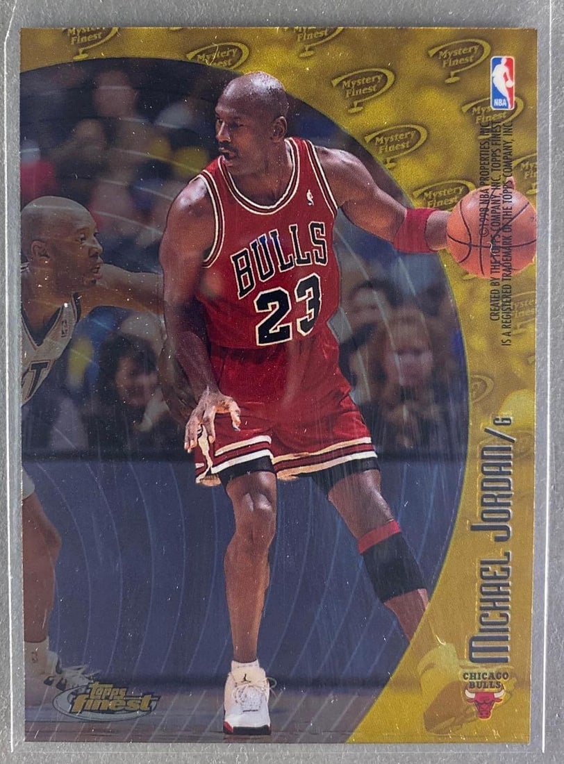 1998 Topps Finest Mystery Finest Michael Jordan, Kobe Bryant #M1 (1 of 2)
