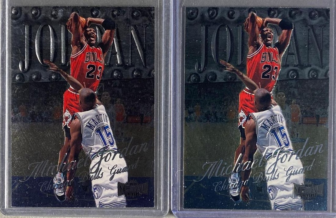 2 - 1998 Metal Universe Michael Jordan #1: Great looking cards, Ready to grade