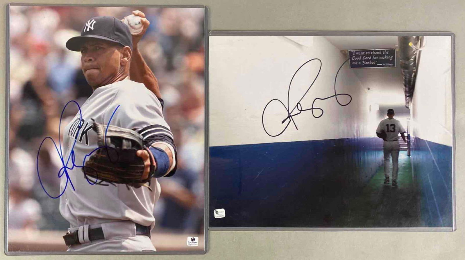 2 - Alex Rodriquez Signed 11 x 14 Photo with COA (1 of 6)