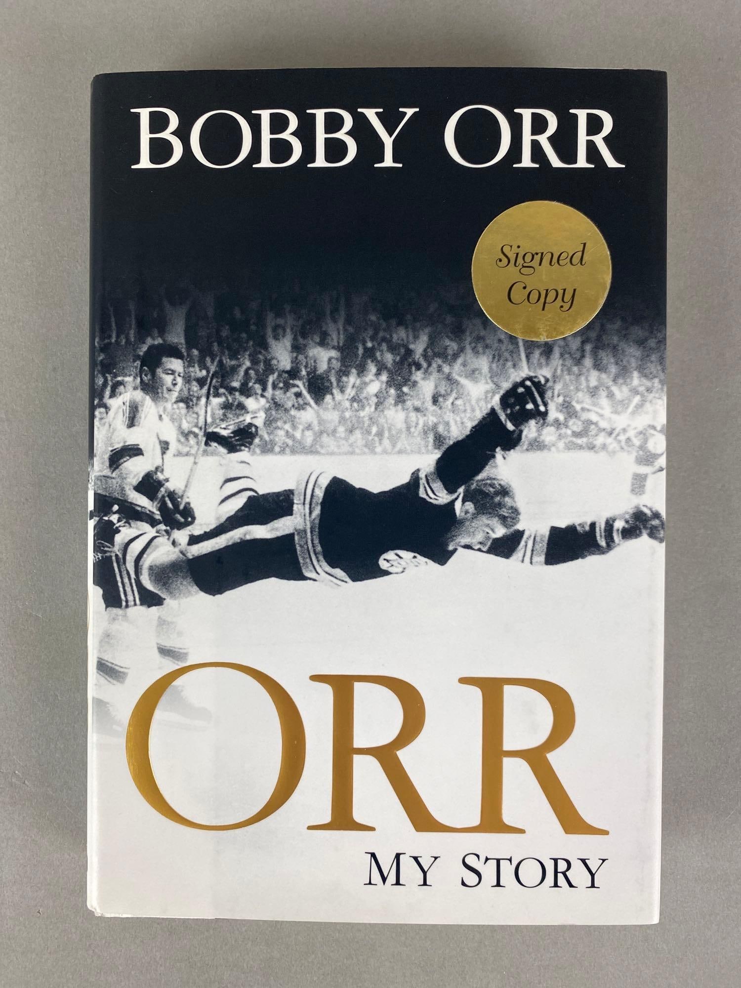 Bobby Orr Signed Book, My Story, with COA (1 of 6)