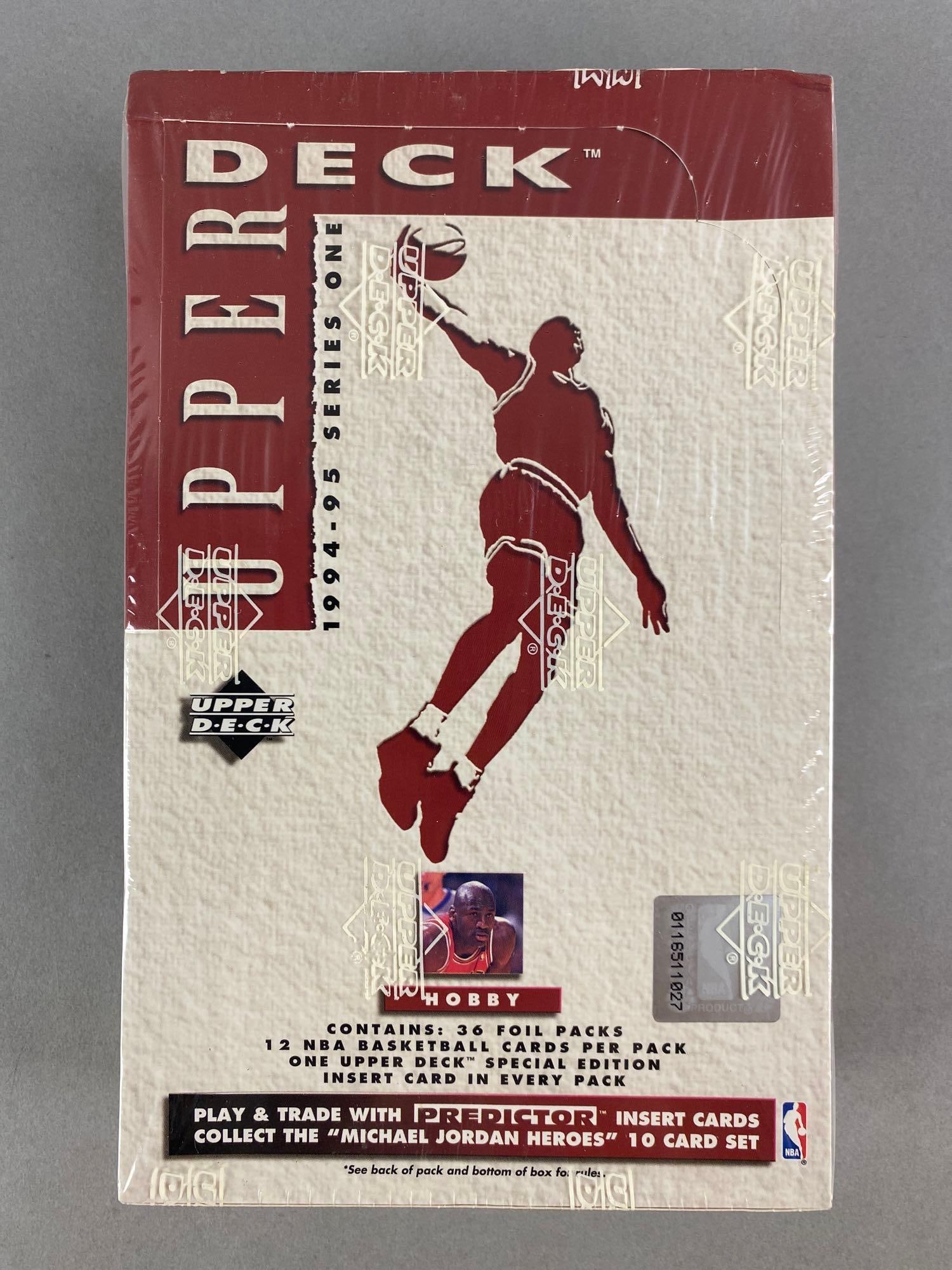 1994 Upper Deck Basketball Series 1 Factory Sealed Hobby Wax Box (1 of 5)