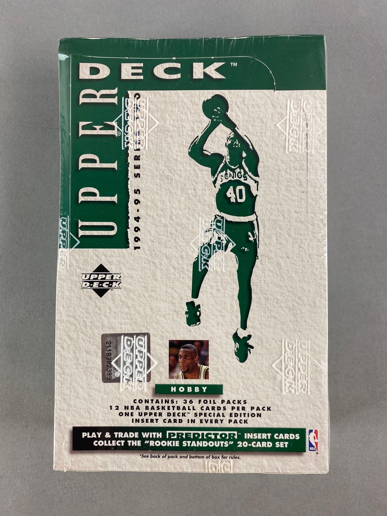 1994 Upper Deck Basketball Series 2 Factory Sealed Wax Box (1 of 5)