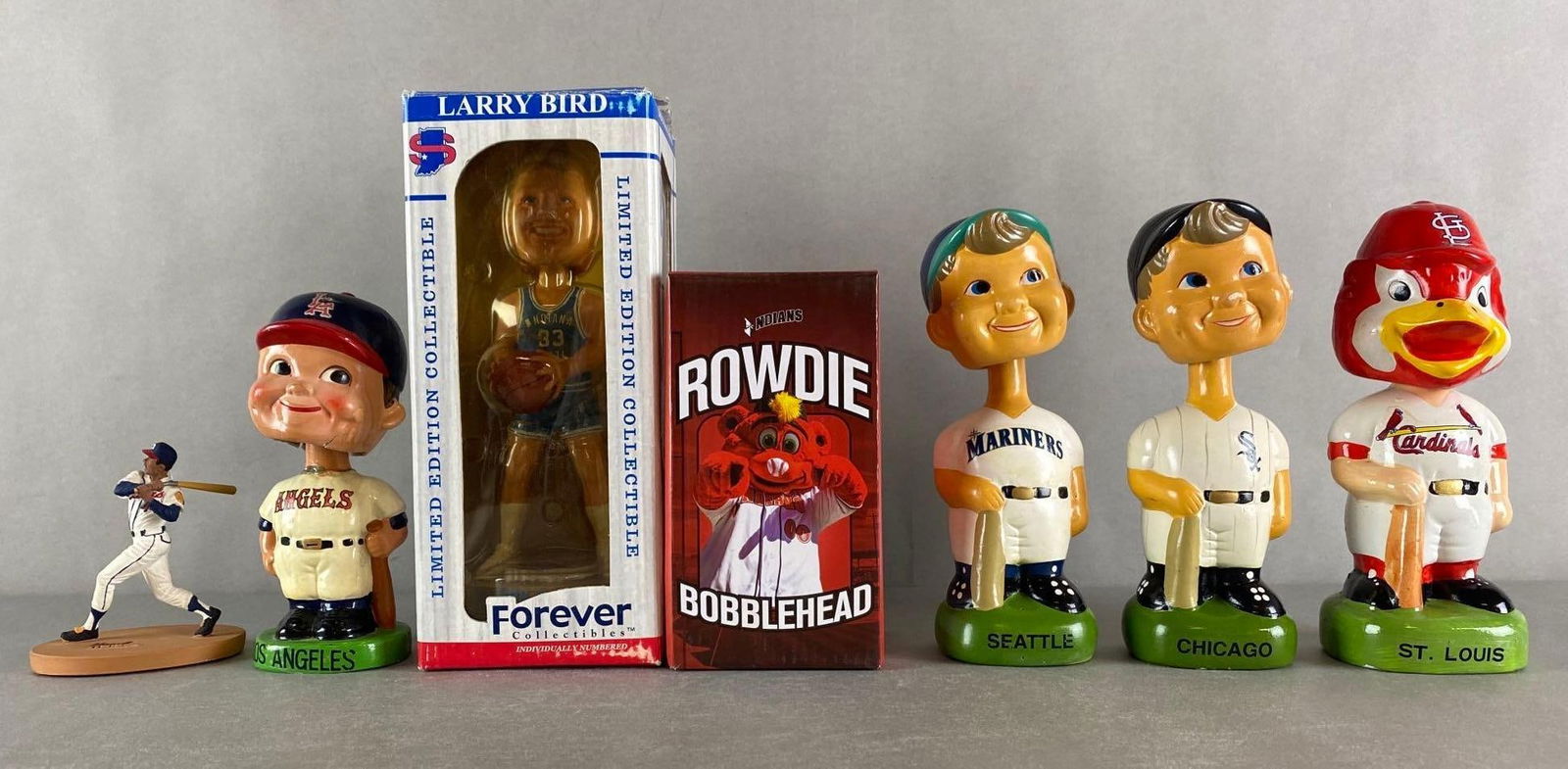 6 - Assorted Bobblehead Nodders - Larry Bird, Rowdie Bird and more (1 of 5)