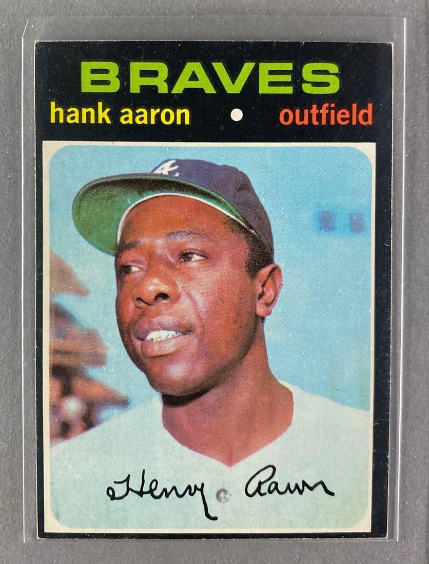 1971 Topps Hank Aaron #400 (1 of 2)