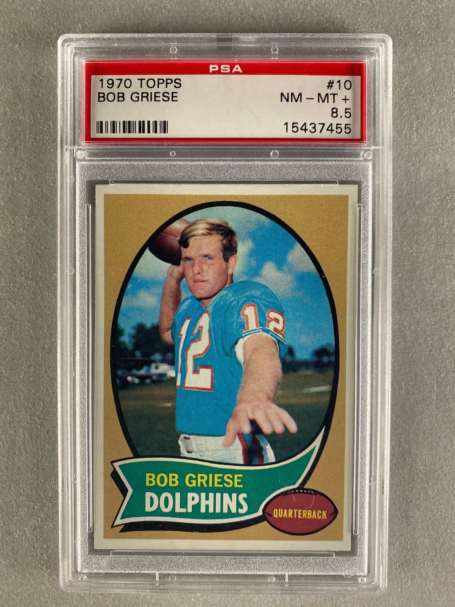 1970 Topps Bob Griese #10 PSA 8.5 (1 of 2)